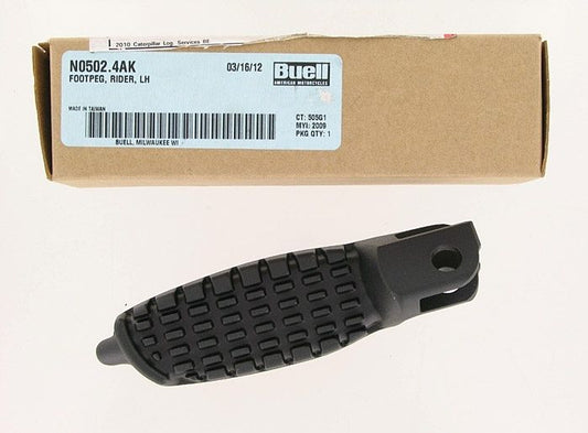 New OEM Genuine Harley-Davidson Rider Foot Peg Left, N0502.4AK