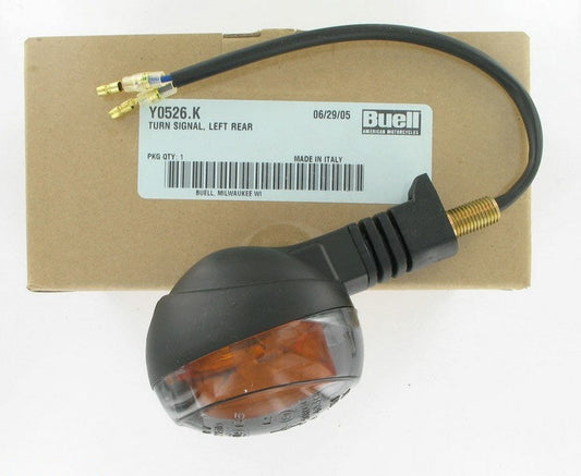 New OEM Genuine Harley-Davidson Turn Signal Left Rear, Y0526.K